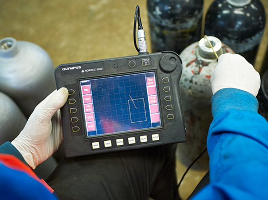 Nitrogen Cylinder Testing